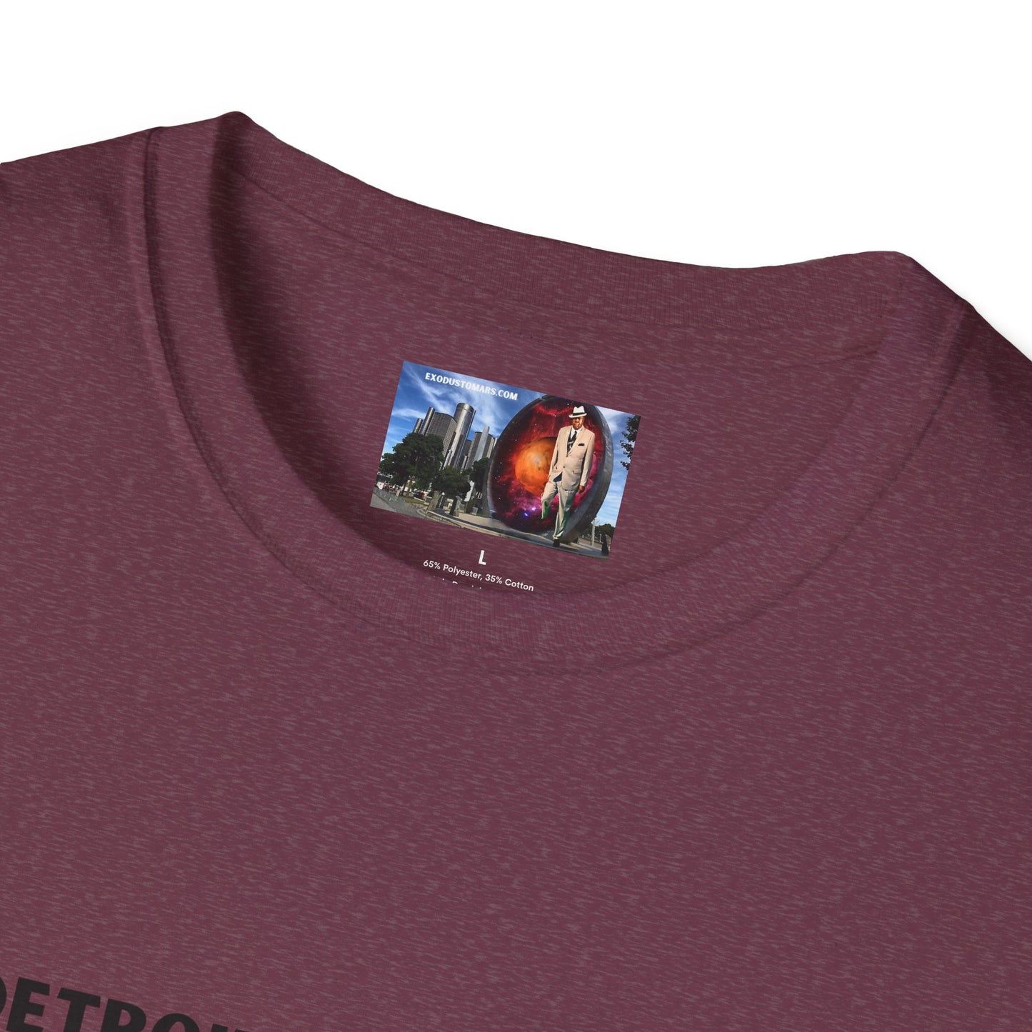 Detroit Welcomes Black Martians Unisex Softstyle T-Shirt