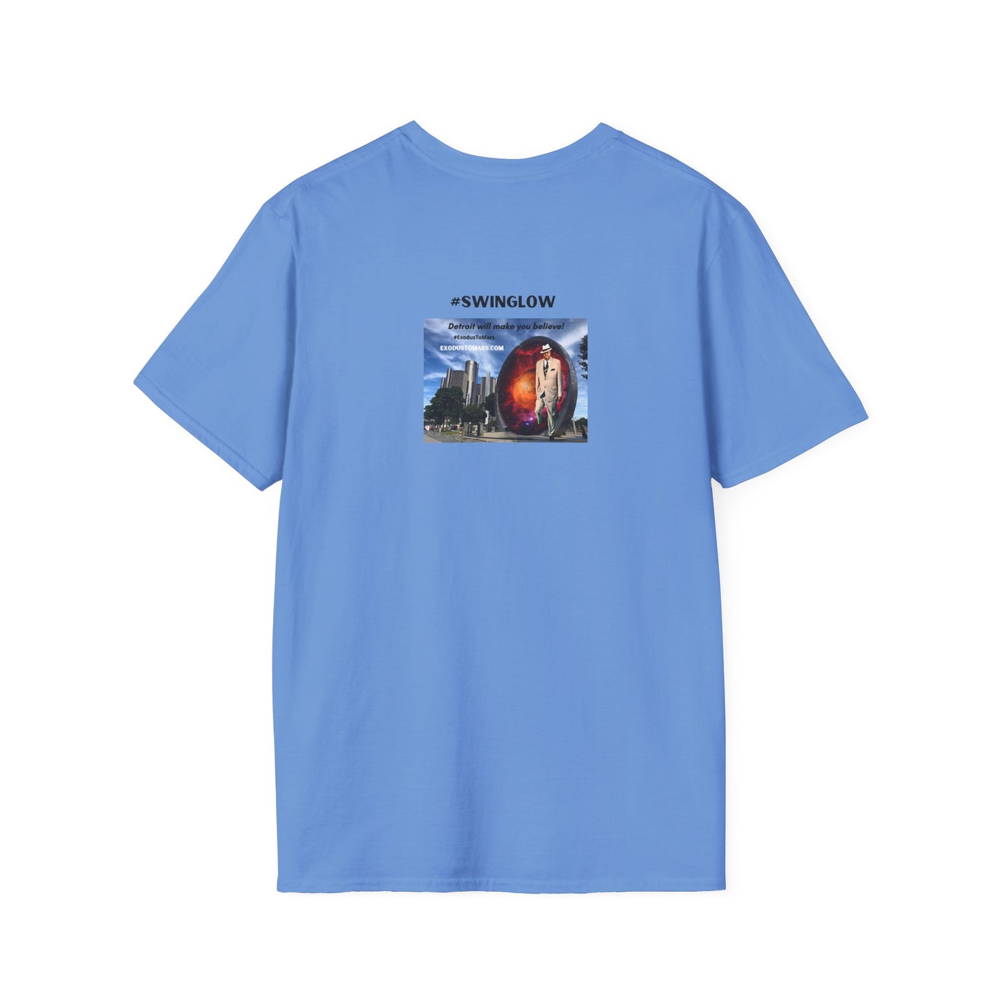 Detroit Welcomes Black Martians Unisex Softstyle T-Shirt