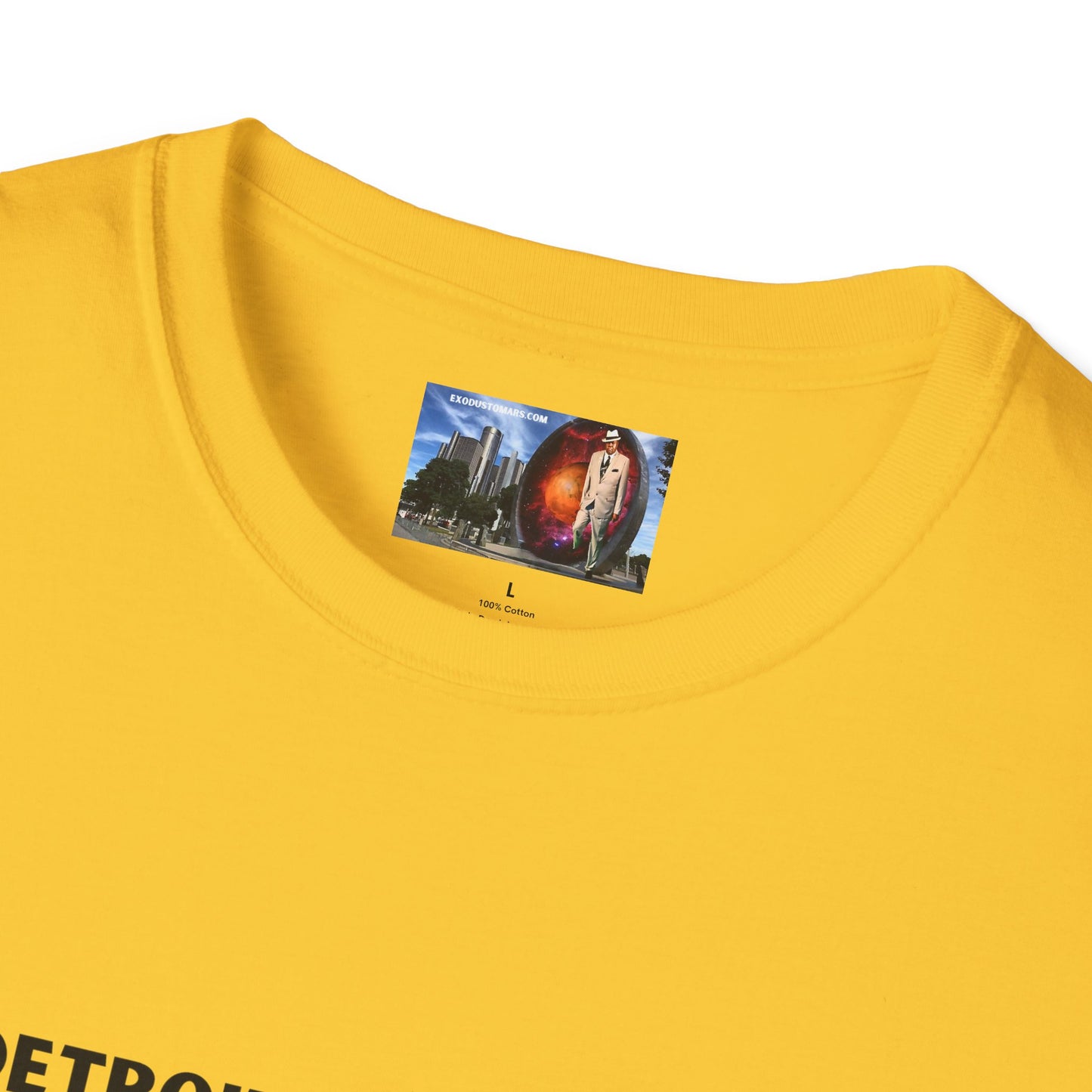 Detroit Welcomes Black Martians Unisex Softstyle T-Shirt