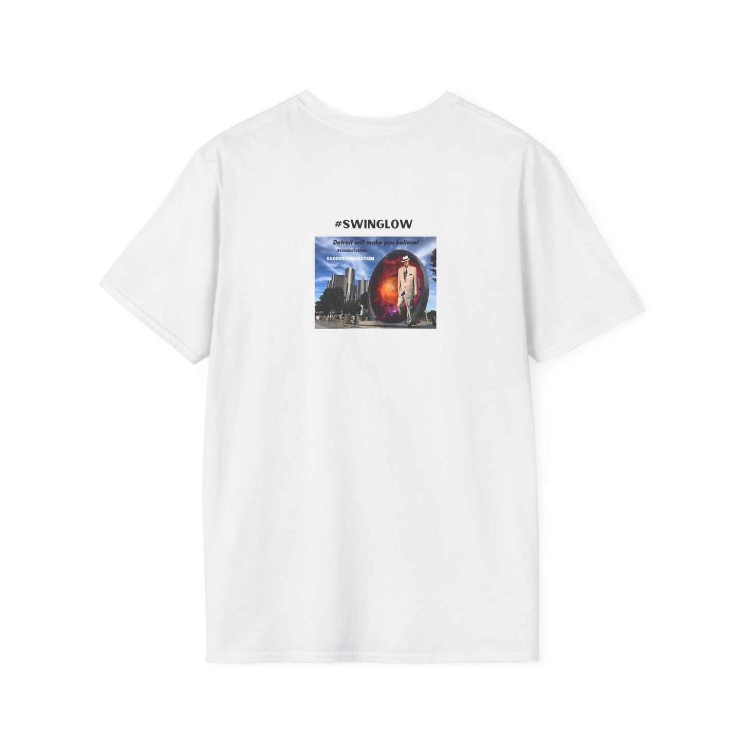 Detroit Welcomes Black Martians Unisex Softstyle T-Shirt