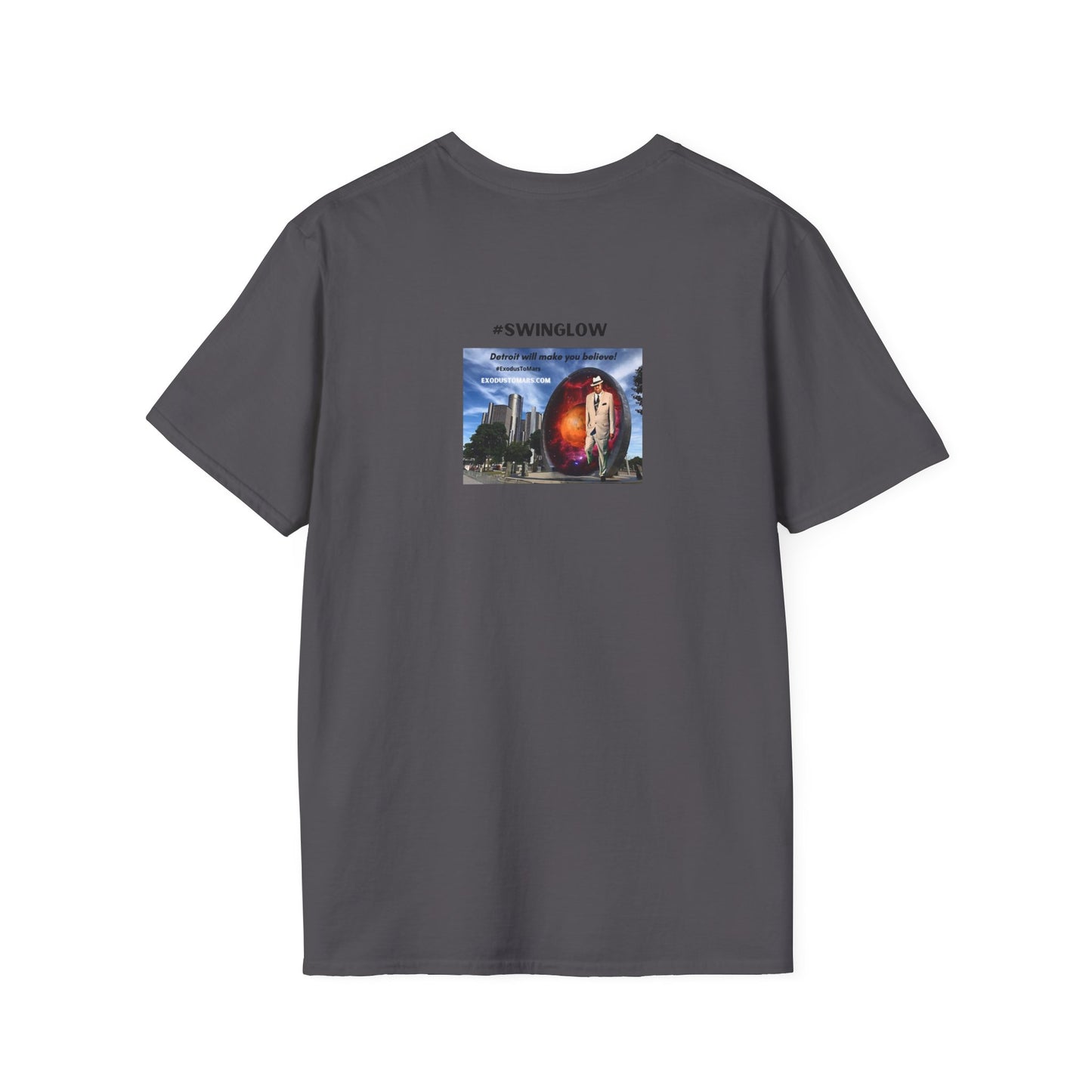 Detroit Welcomes Black Martians Unisex Softstyle T-Shirt