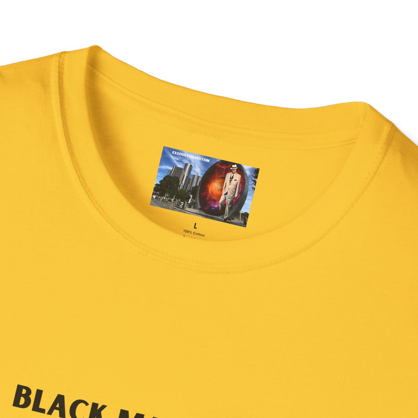 Melanin Exchange for Golden Reparations Unisex Softstyle T-Shirt