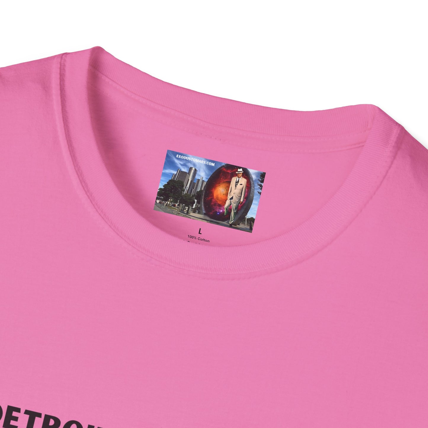 Detroit Welcomes Black Martians Unisex Softstyle T-Shirt
