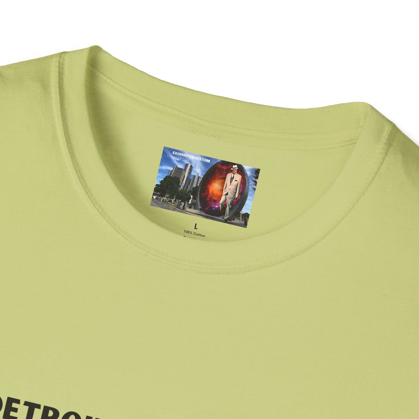 Detroit Welcomes Black Martians Unisex Softstyle T-Shirt