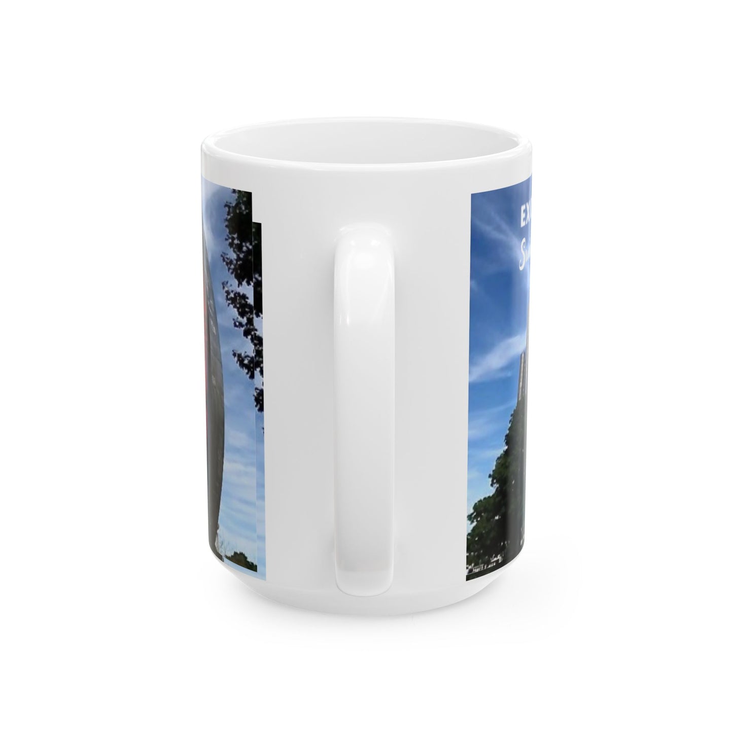 Exodus to Mars Ceramic Protest Mug - 11oz & 15oz | Inspirational Space Design | Perfect for Astronaut Lovers