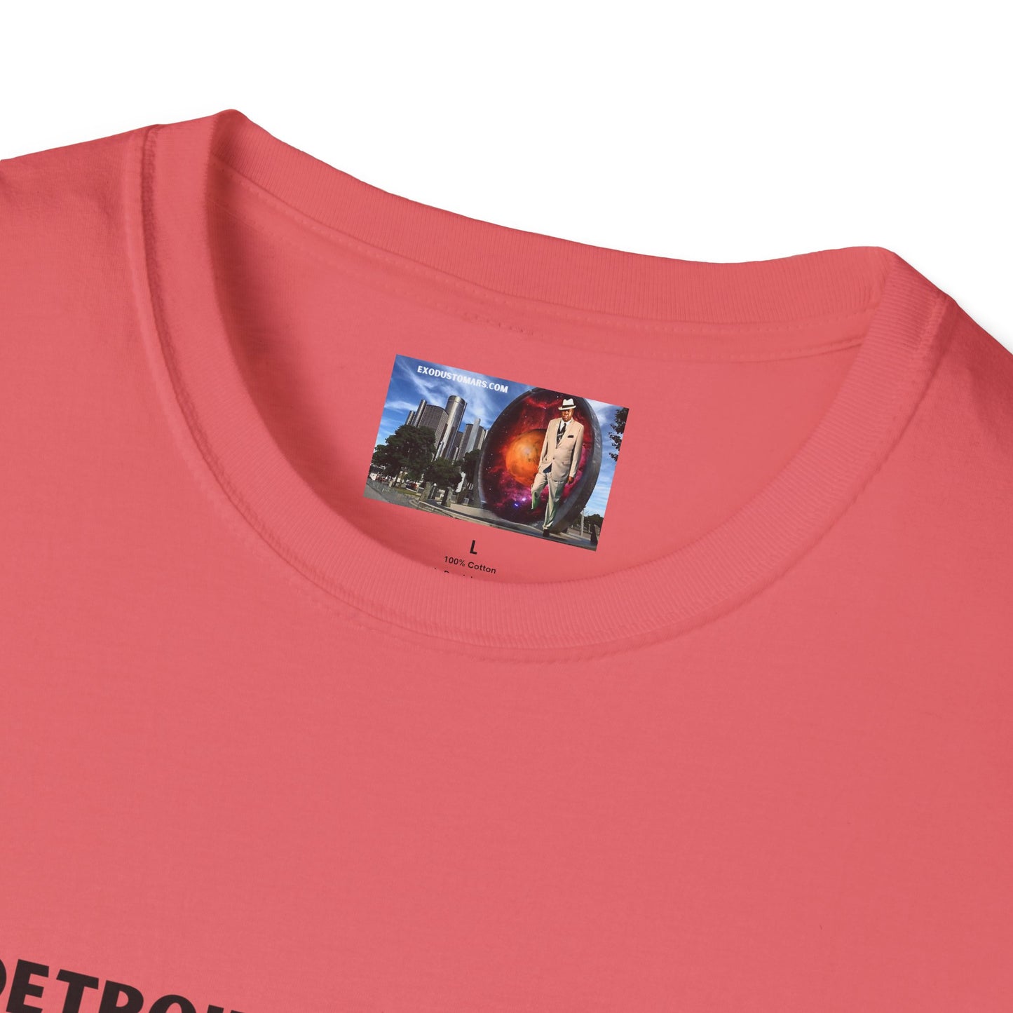 Detroit Welcomes Black Martians Unisex Softstyle T-Shirt