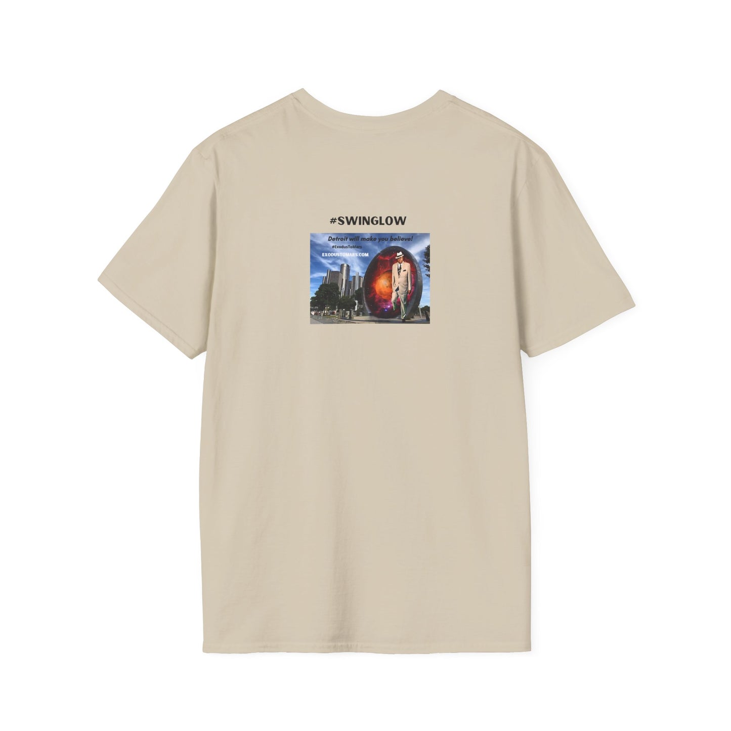 Melanin Exchange for Golden Reparations Unisex Softstyle T-Shirt