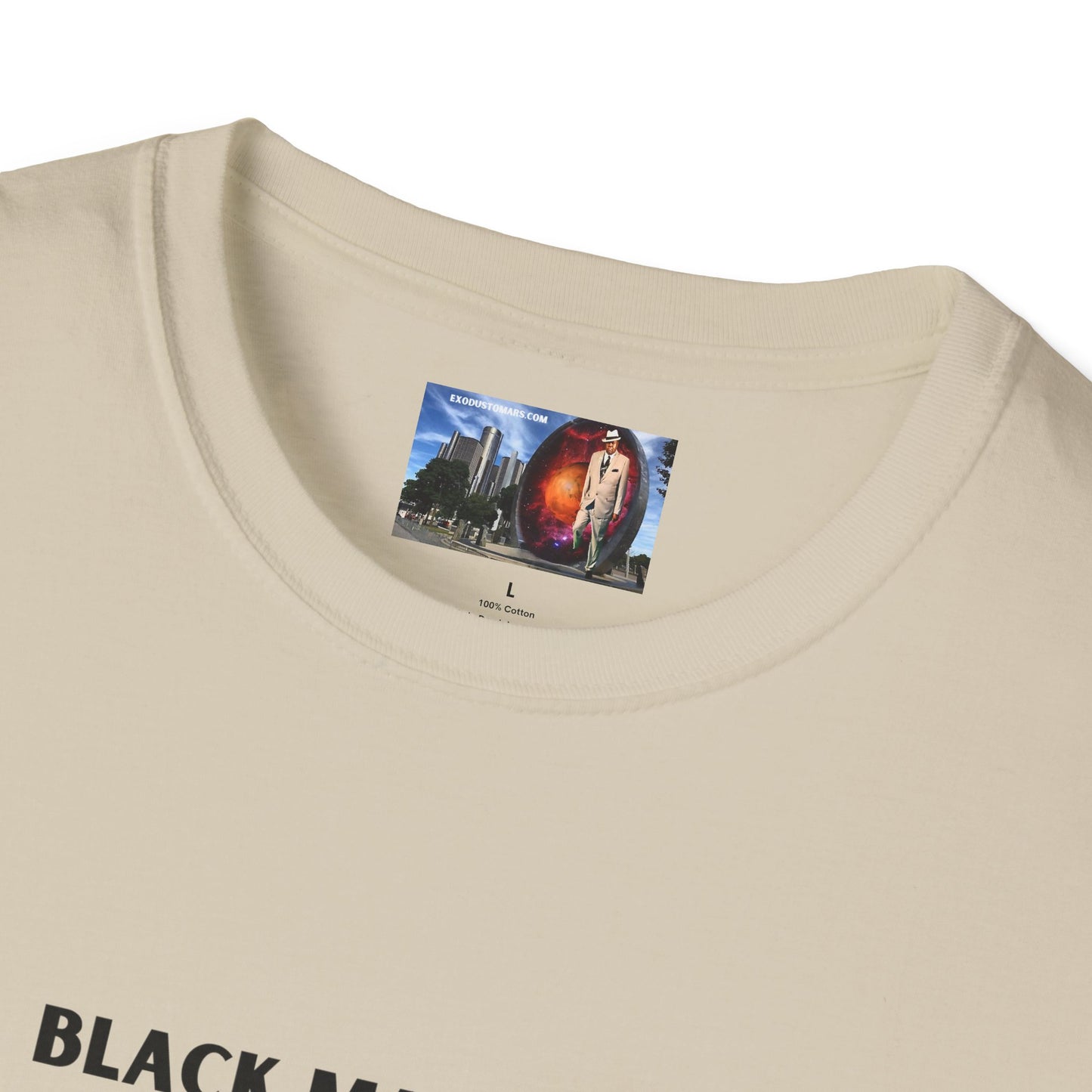 Melanin Exchange for Golden Reparations Unisex Softstyle T-Shirt