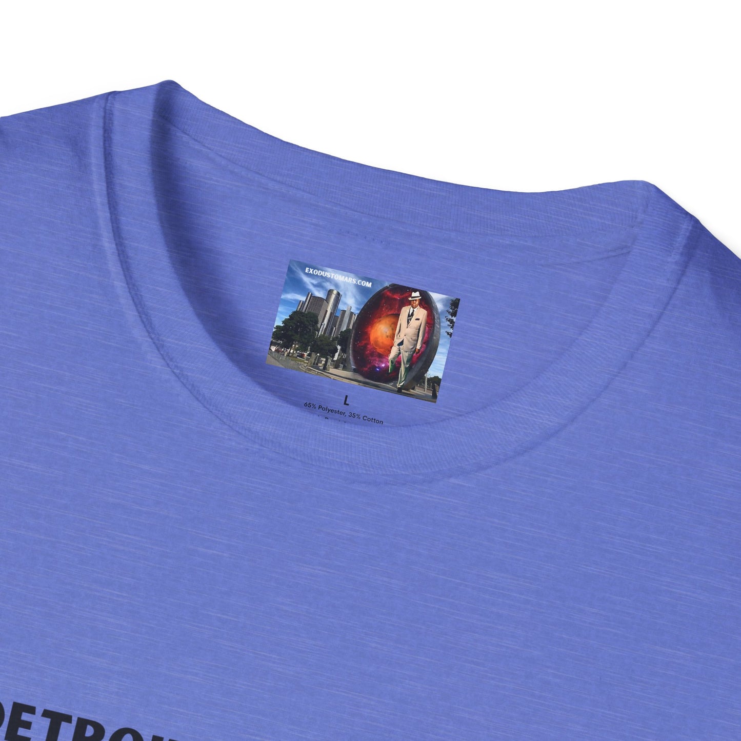 Detroit Welcomes Black Martians Unisex Softstyle T-Shirt
