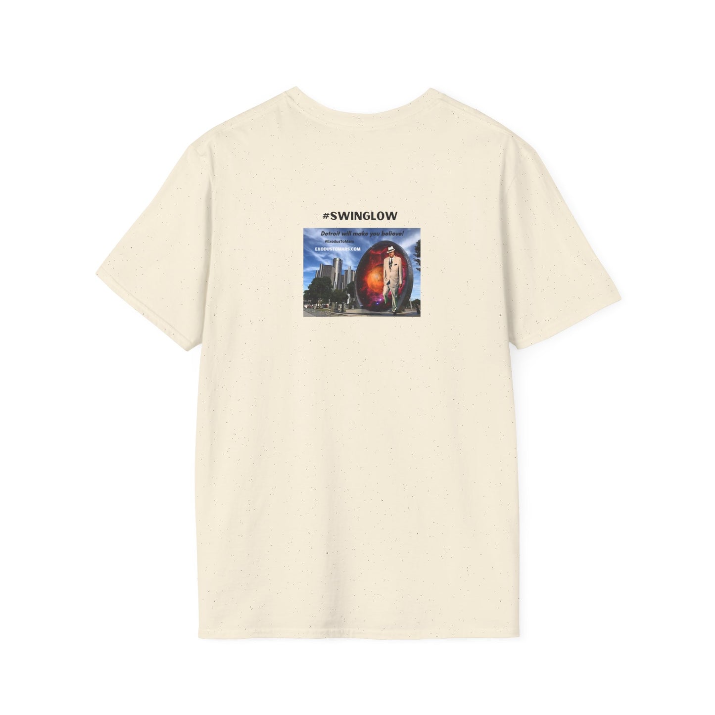 Detroit Welcomes Black Martians Unisex Softstyle T-Shirt