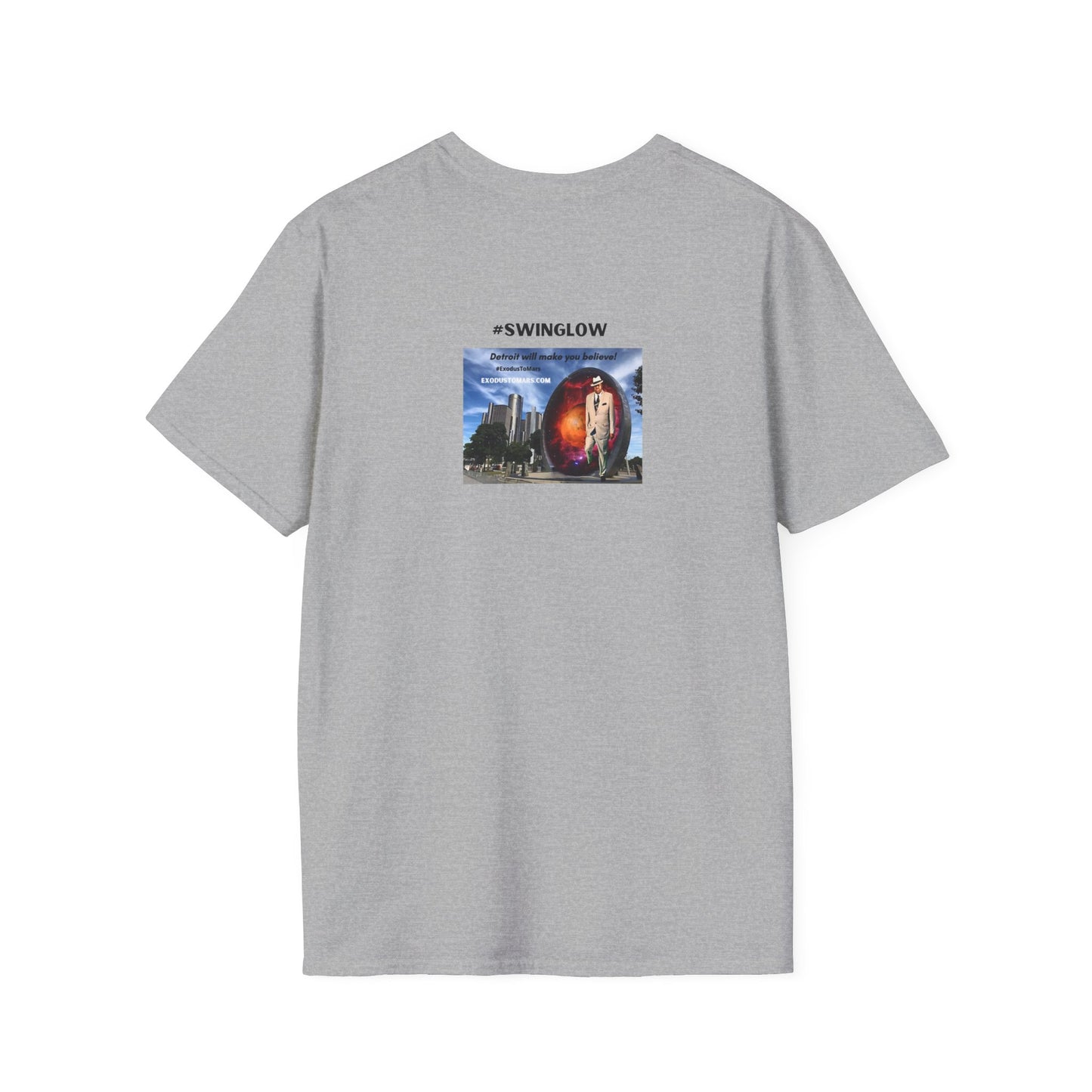 Melanin Exchange for Golden Reparations Unisex Softstyle T-Shirt