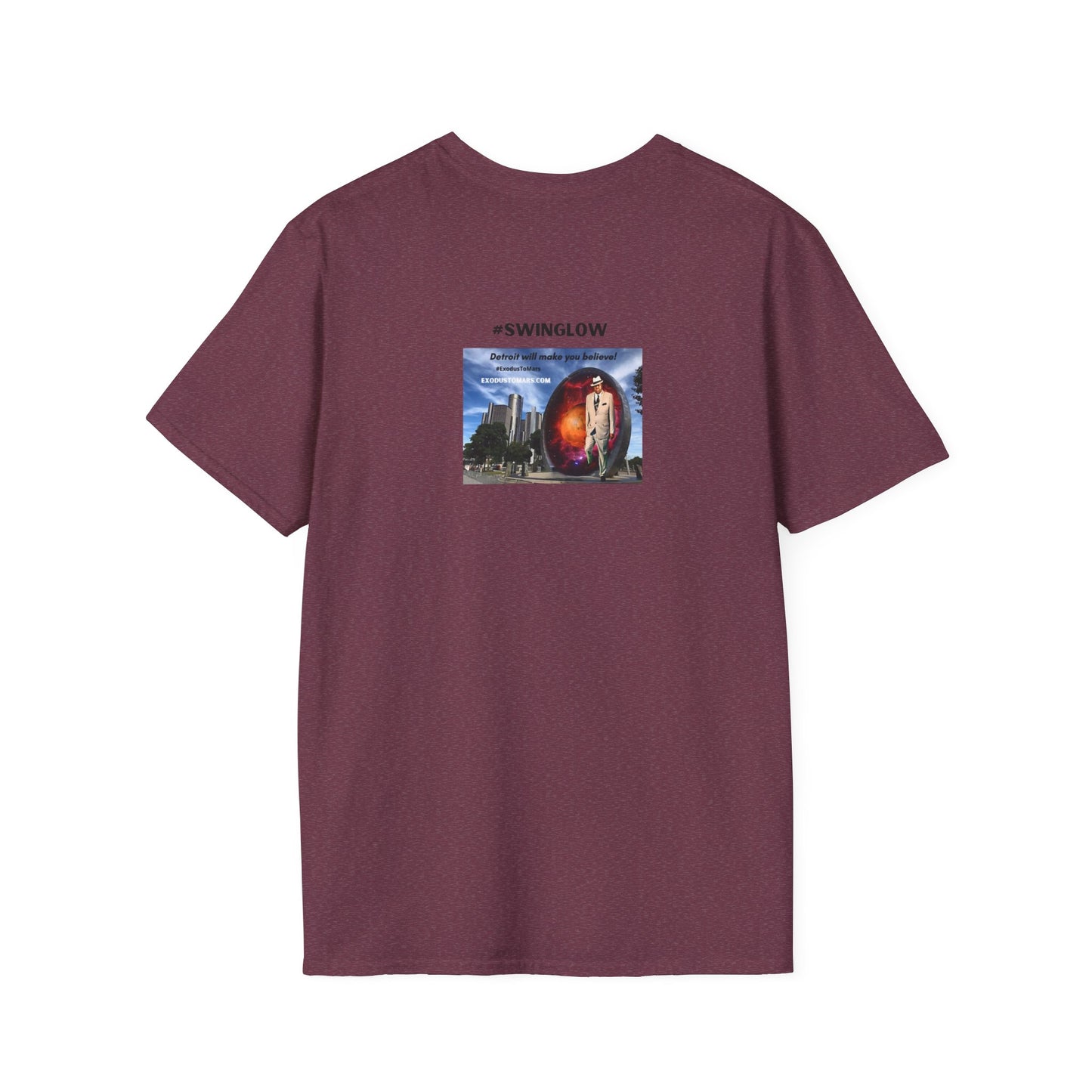 Detroit Welcomes Black Martians Unisex Softstyle T-Shirt