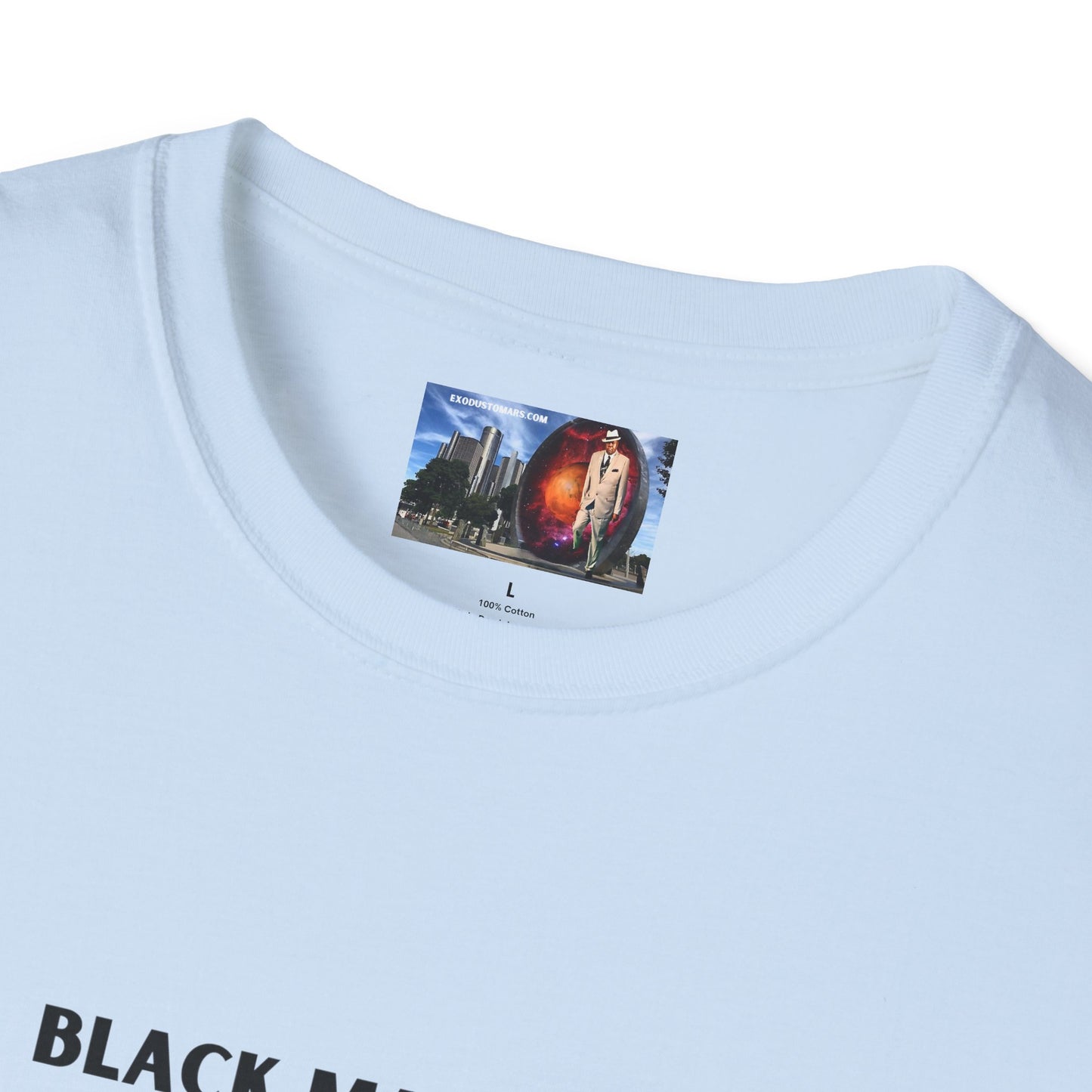 Melanin Exchange for Golden Reparations Unisex Softstyle T-Shirt