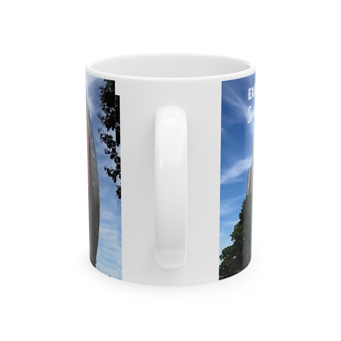 Exodus to Mars Ceramic Protest Mug - 11oz & 15oz | Inspirational Space Design | Perfect for Astronaut Lovers