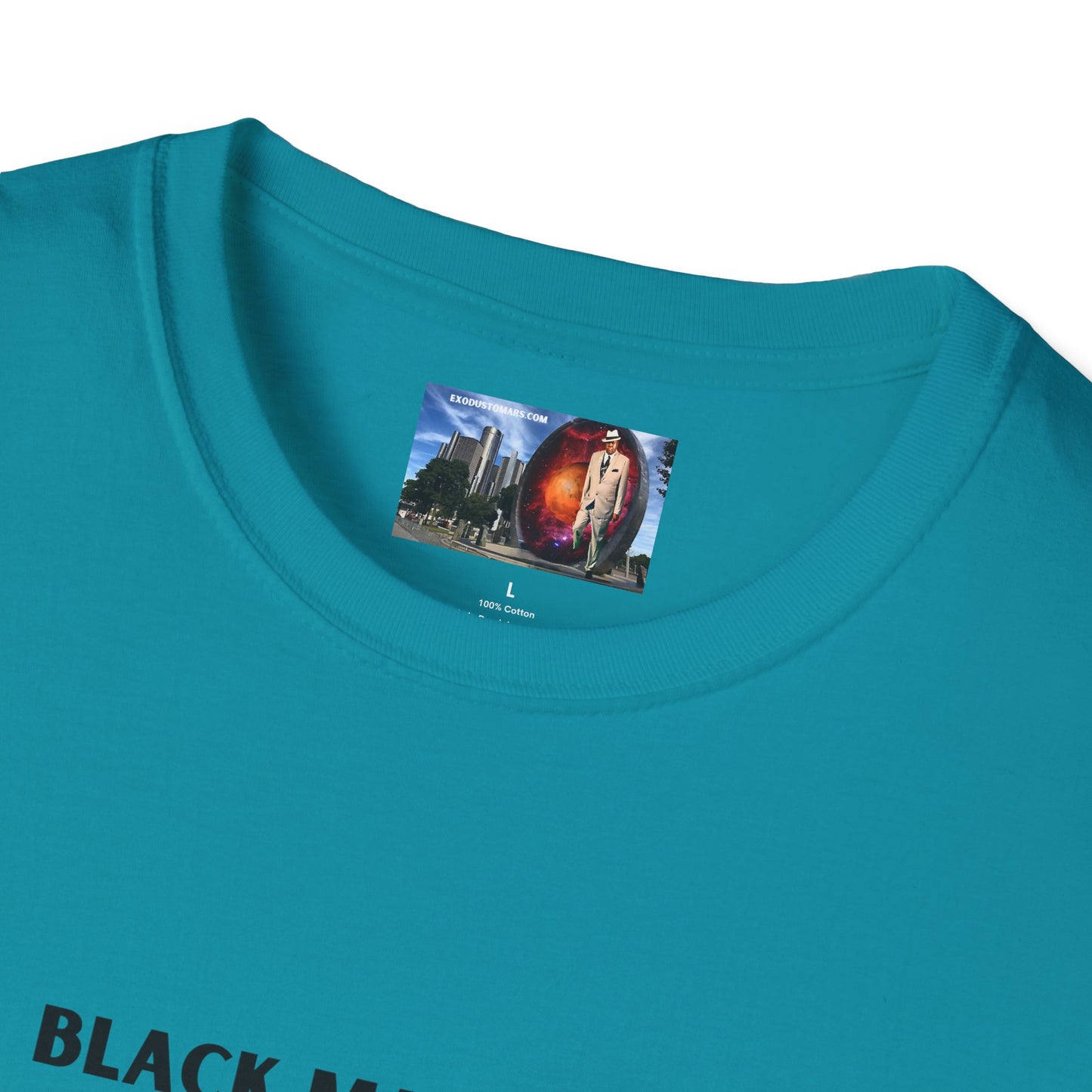 Melanin Exchange for Golden Reparations Unisex Softstyle T-Shirt
