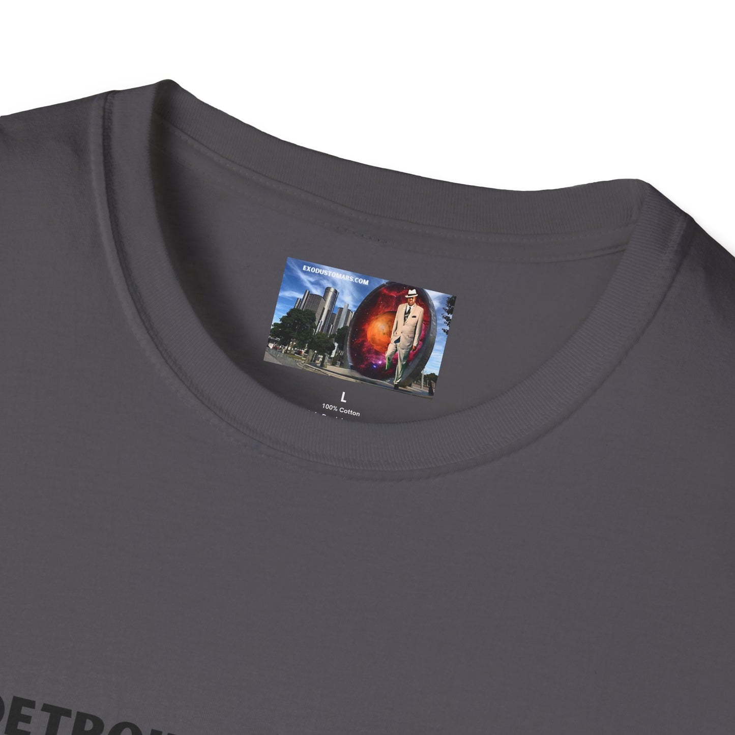 Detroit Welcomes Black Martians Unisex Softstyle T-Shirt