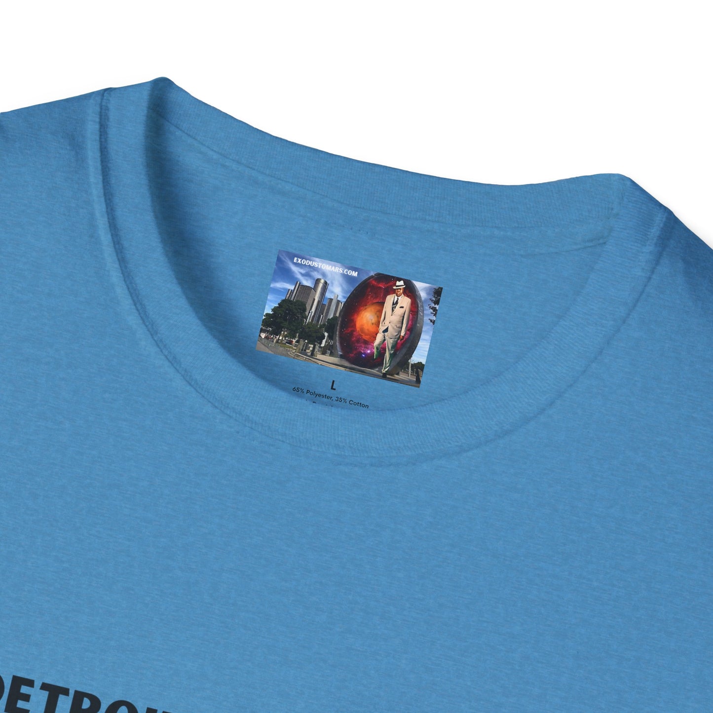 Detroit Welcomes Black Martians Unisex Softstyle T-Shirt