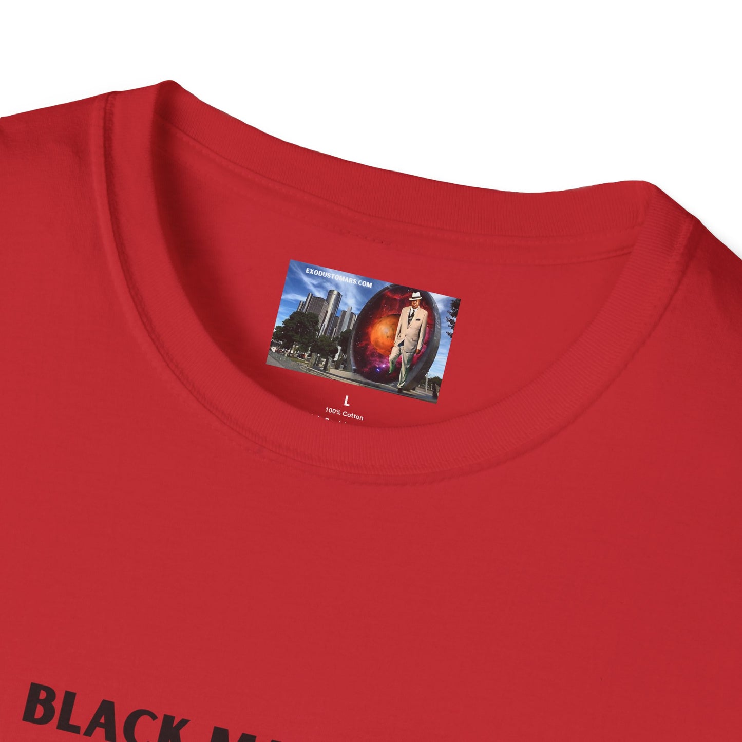 Melanin Exchange for Golden Reparations Unisex Softstyle T-Shirt
