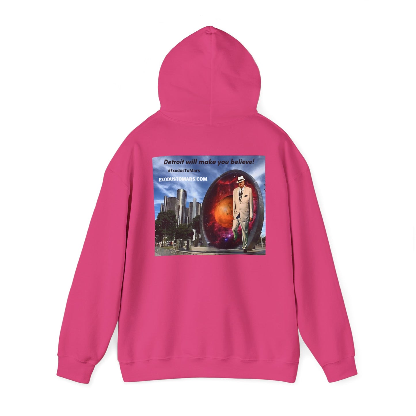 Exodus to Mars Unisex Heavy Blend™ Hooded Sweatshirt