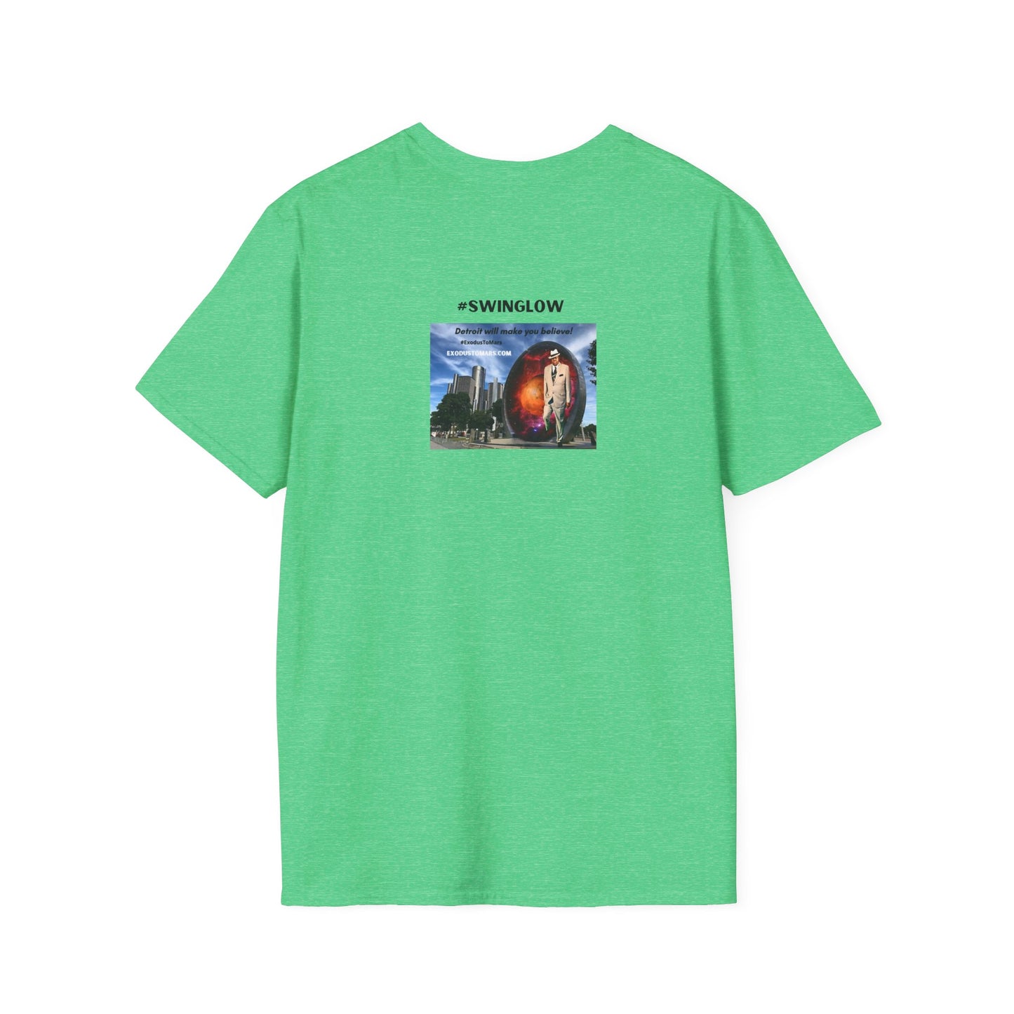 Melanin Exchange for Golden Reparations Unisex Softstyle T-Shirt