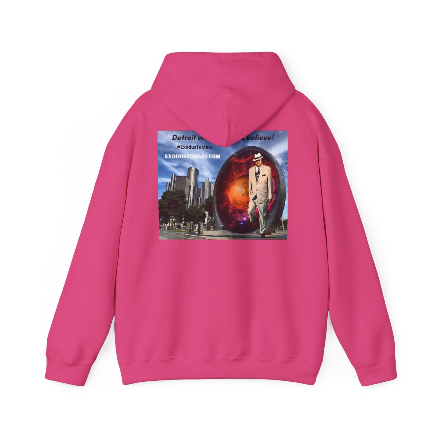 Exodus to Mars Unisex Heavy Blend™ Hooded Sweatshirt