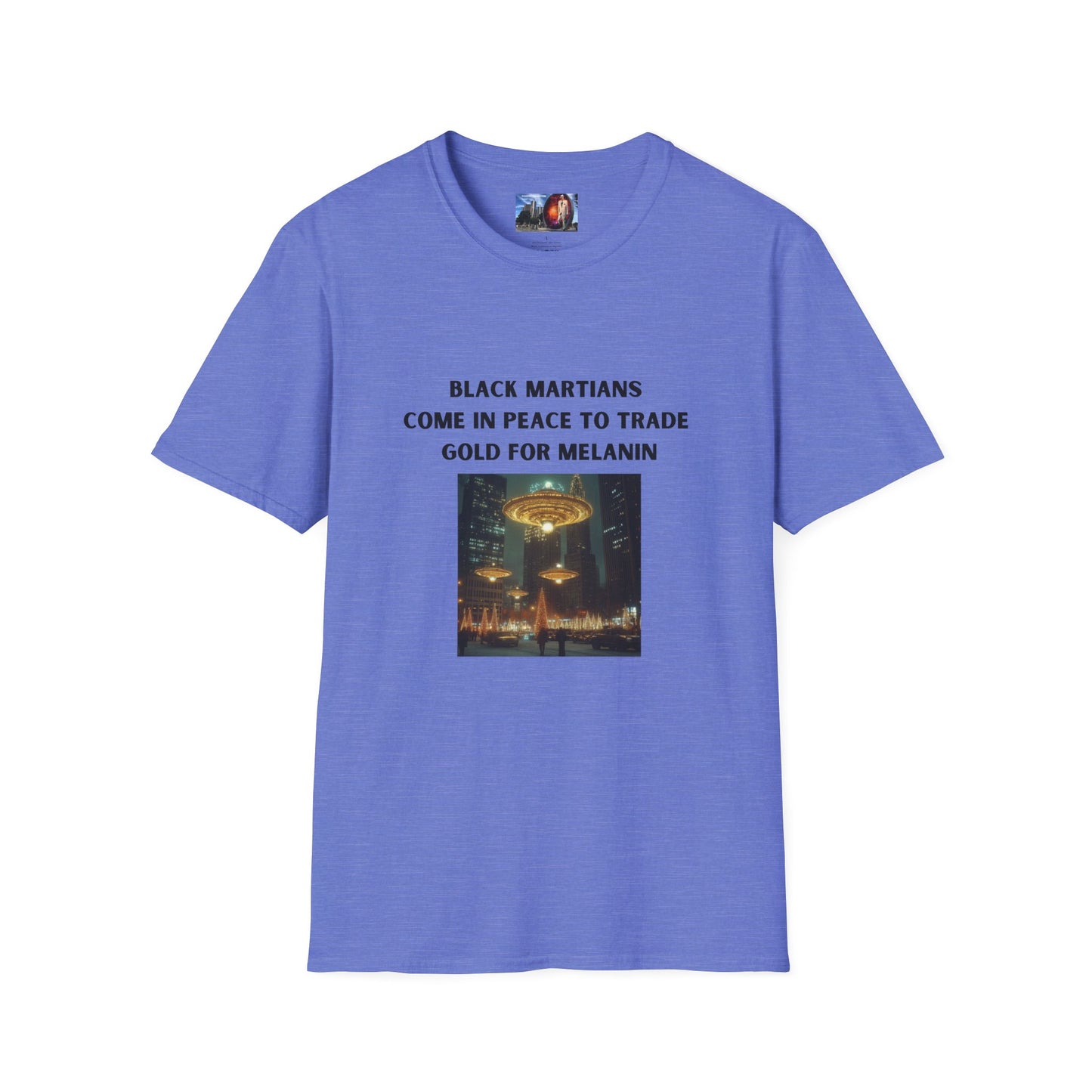 Melanin Exchange for Golden Reparations Unisex Softstyle T-Shirt