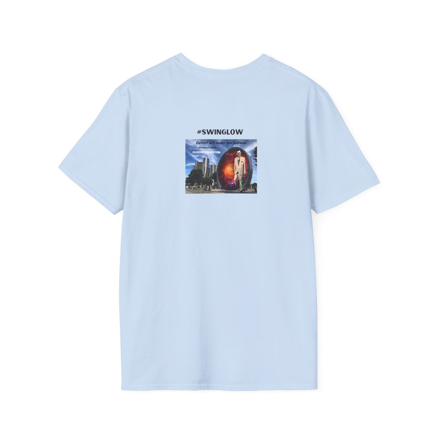 Melanin Exchange for Golden Reparations Unisex Softstyle T-Shirt