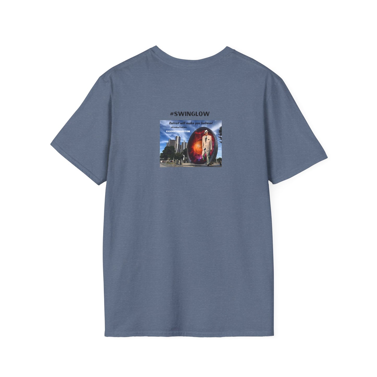 Melanin Exchange for Golden Reparations Unisex Softstyle T-Shirt