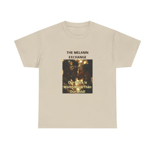 The Melanin Exchange Unisex Heavy Cotton Tee