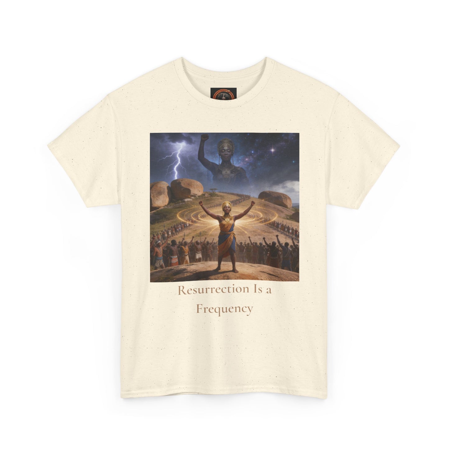 Resurrection Is a Frequency | Nehanda Zimbabwe Protest Tee | Sky Queen Mother
