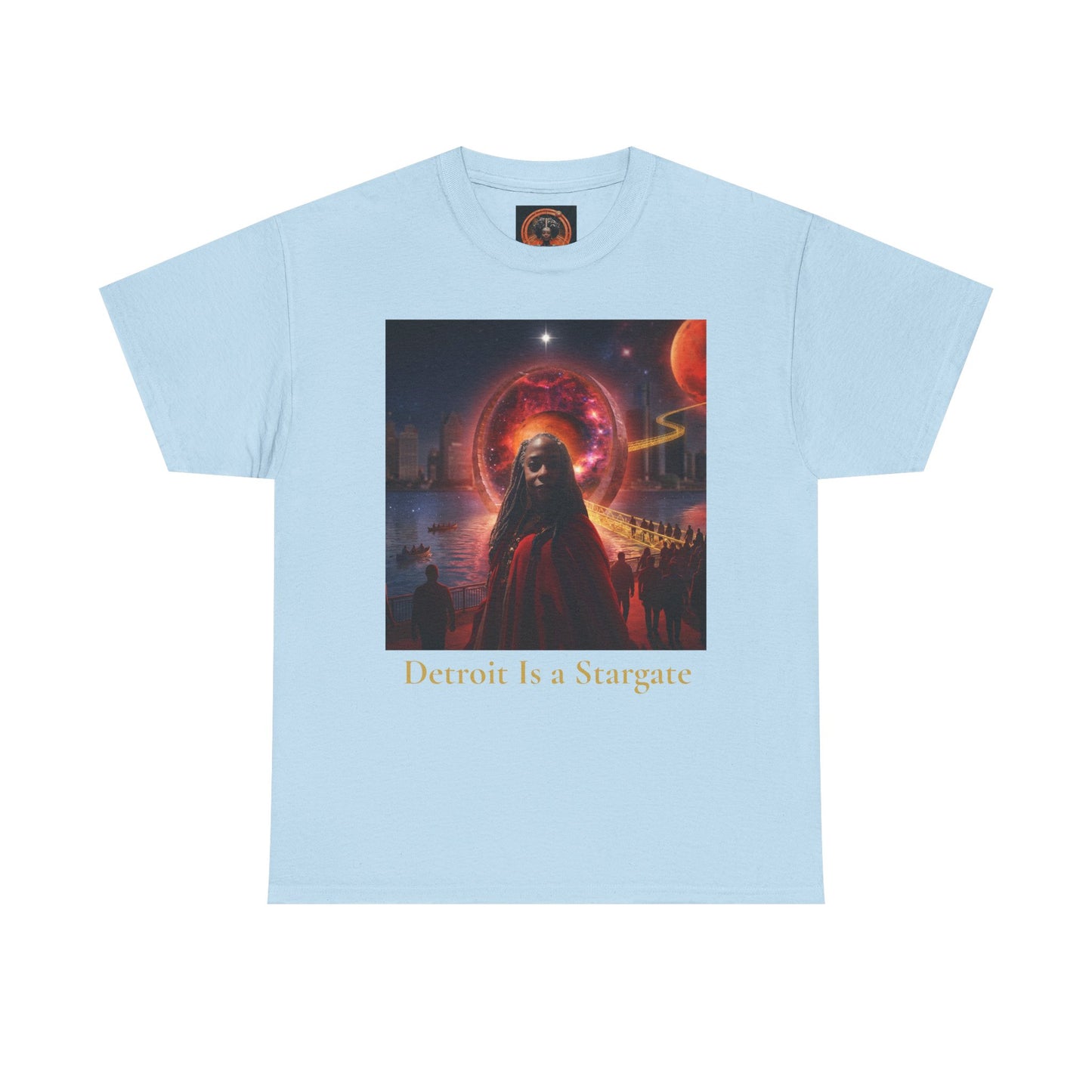 Detroit Is a Stargate | Exodus To Mars Protest Tee | Sky Queen Mother