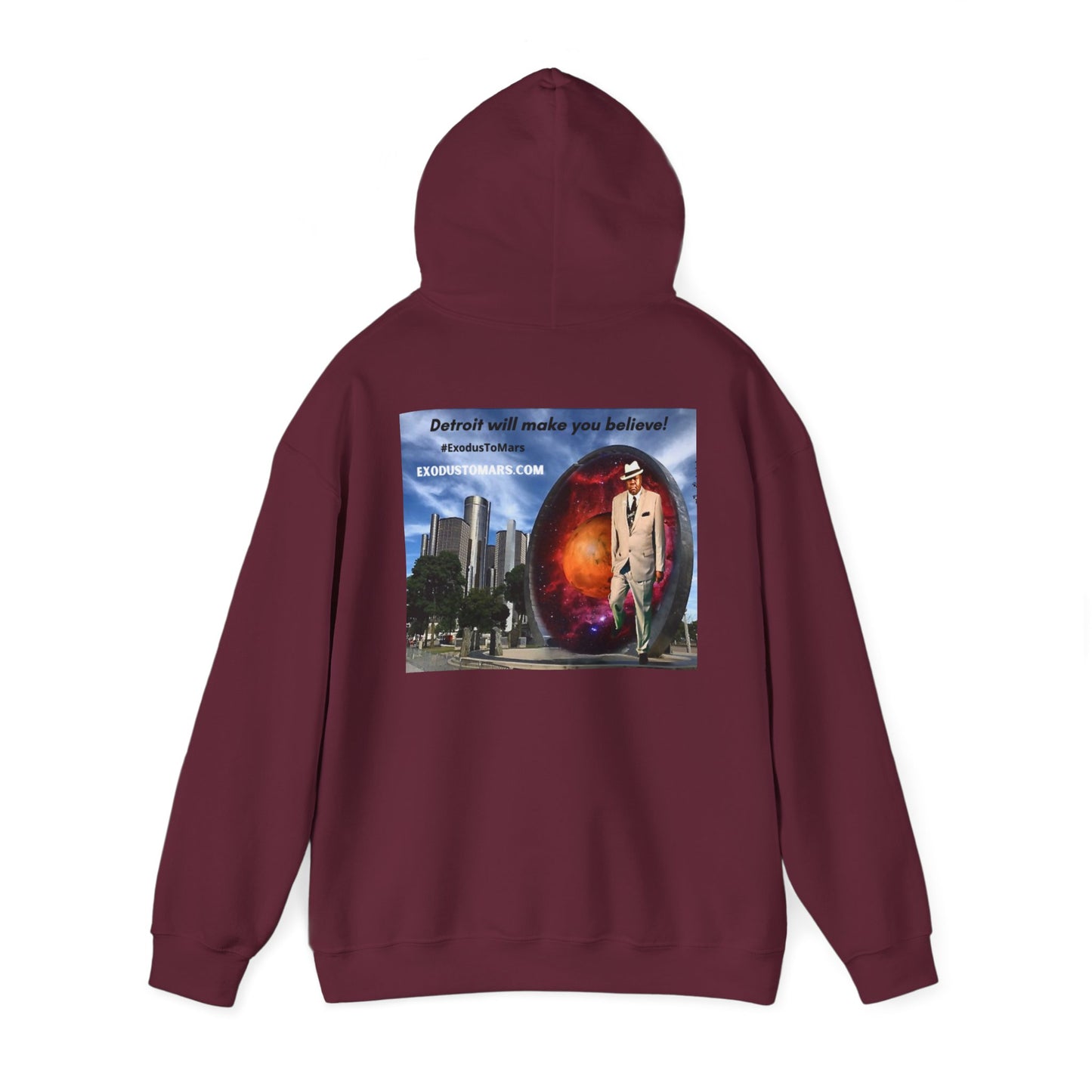 Exodus to Mars Unisex Heavy Blend™ Hooded Sweatshirt