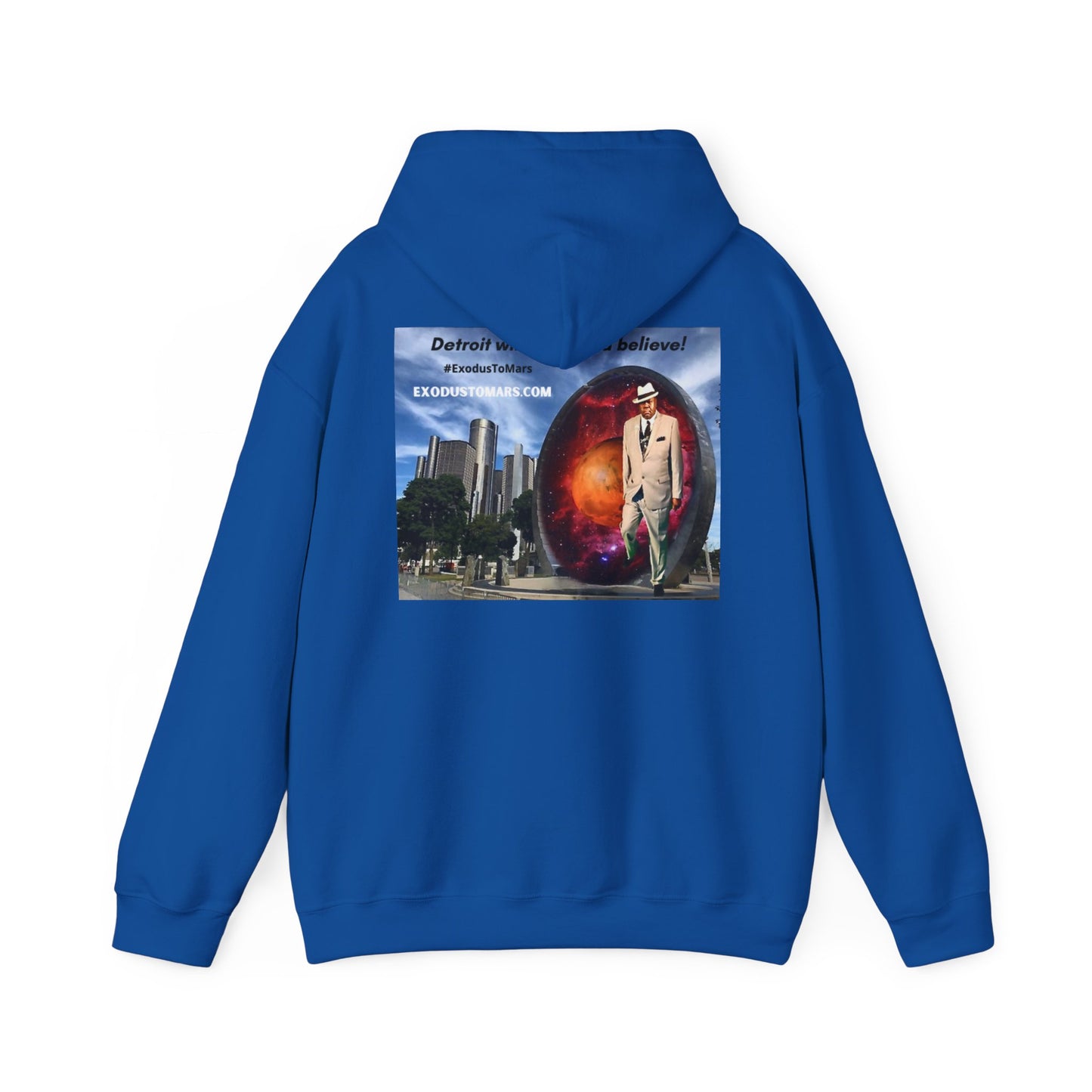 Exodus to Mars Unisex Heavy Blend™ Hooded Sweatshirt