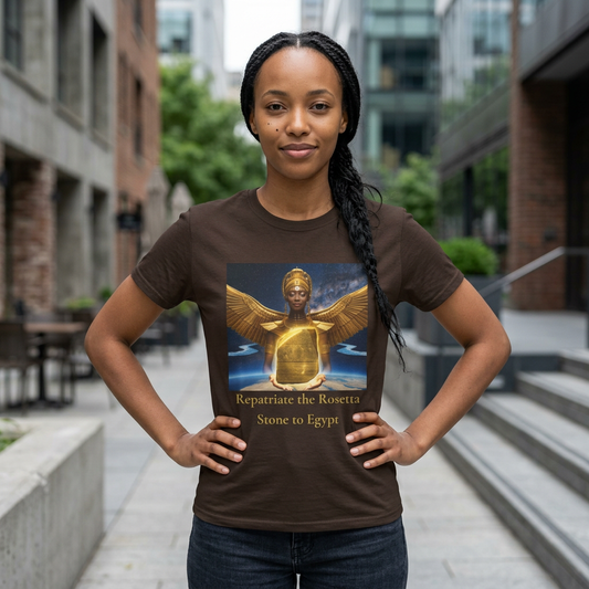 Repatriate the Rosetta Stone to Egypt | Protest Tee | Sky Queen Mother