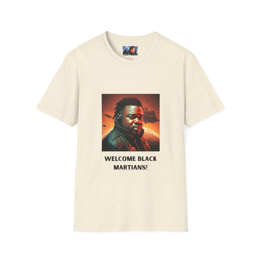 Welcome Black Martians Reparations Unisex Softstyle T-Shirt