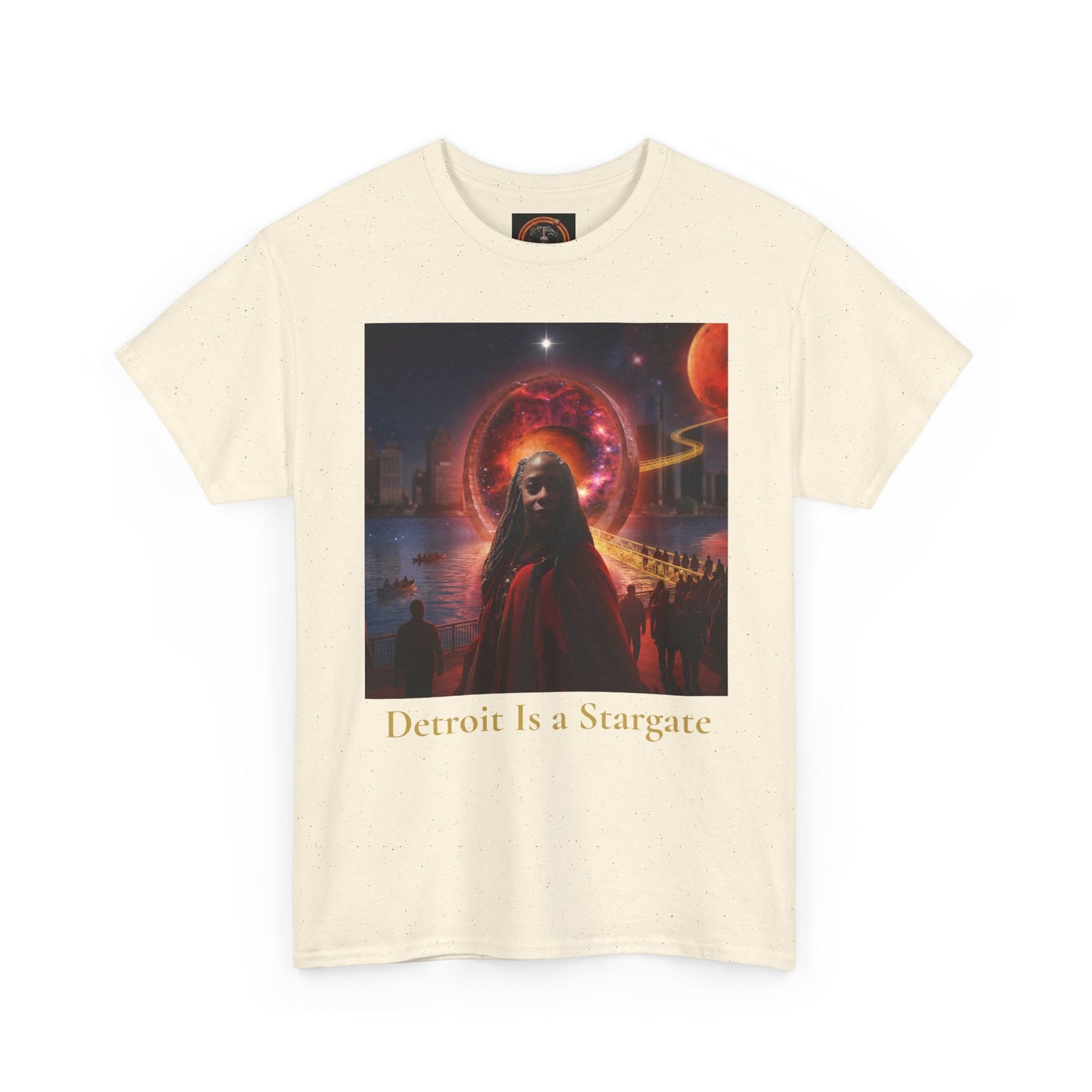 Detroit Is a Stargate | Exodus To Mars Protest Tee | Sky Queen Mother