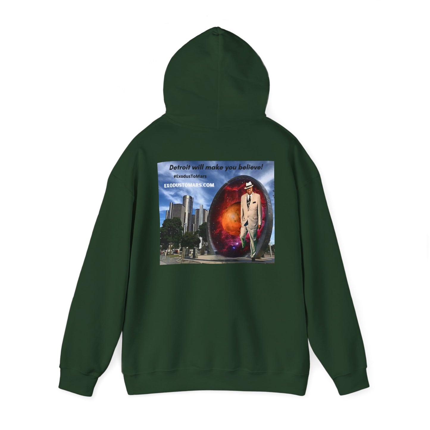 Exodus to Mars Unisex Heavy Blend™ Hooded Sweatshirt