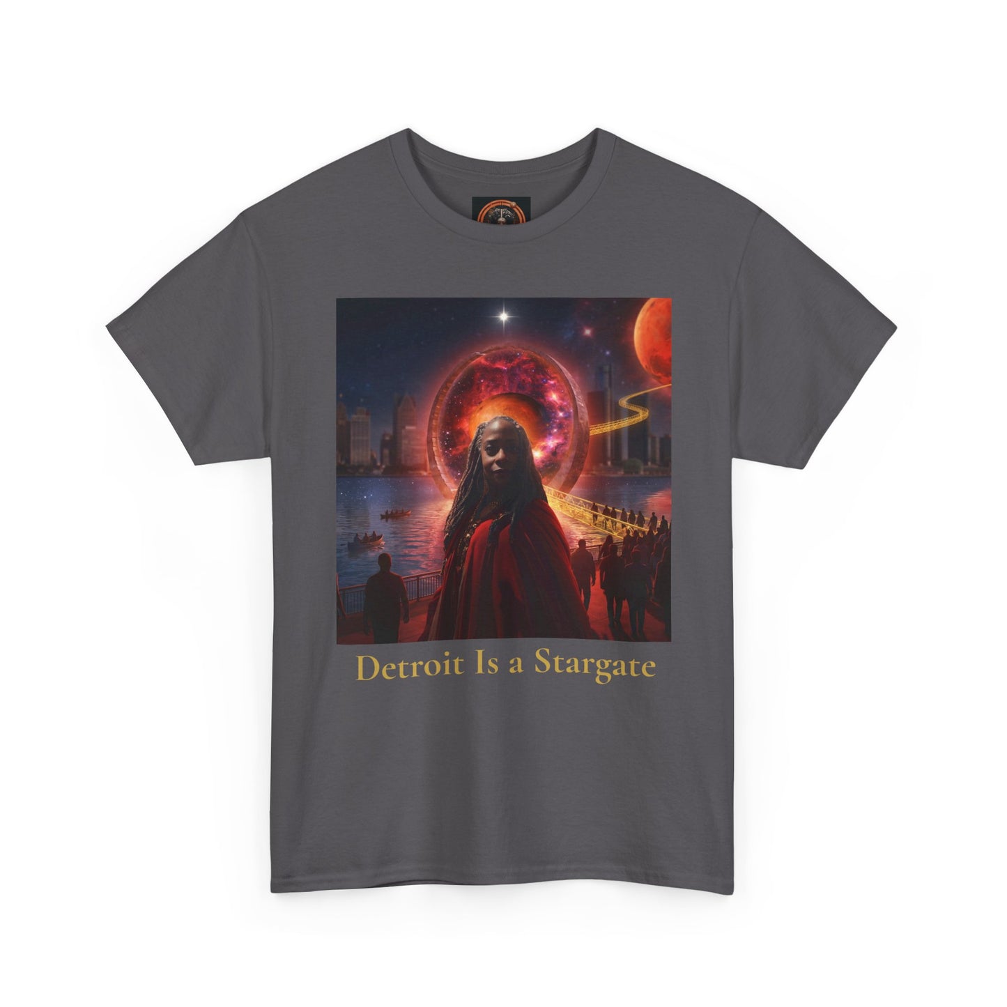 Detroit Is a Stargate | Exodus To Mars Protest Tee | Sky Queen Mother