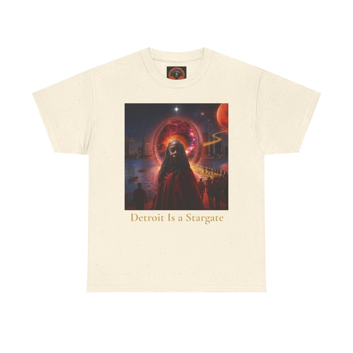 Detroit Is a Stargate | Exodus To Mars Protest Tee | Sky Queen Mother