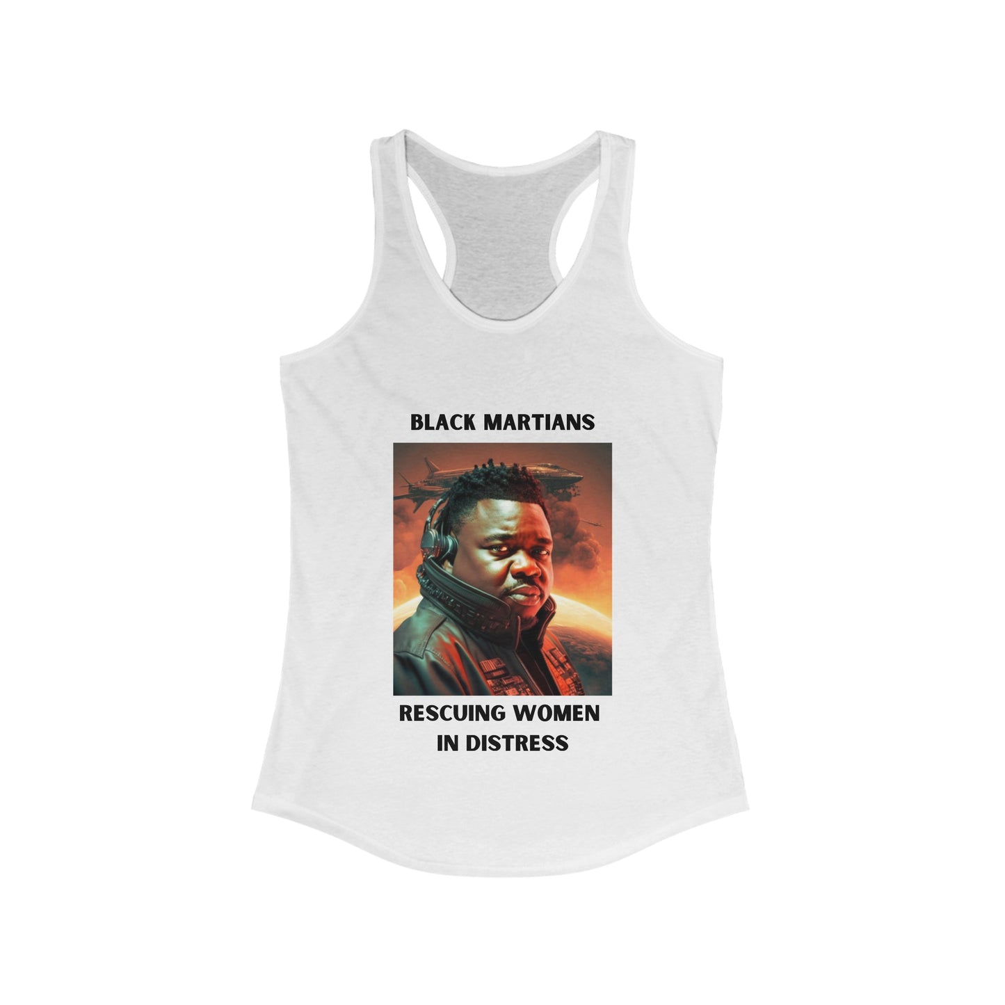 Rescuer of Women-Women's Ideal Racerback Tank