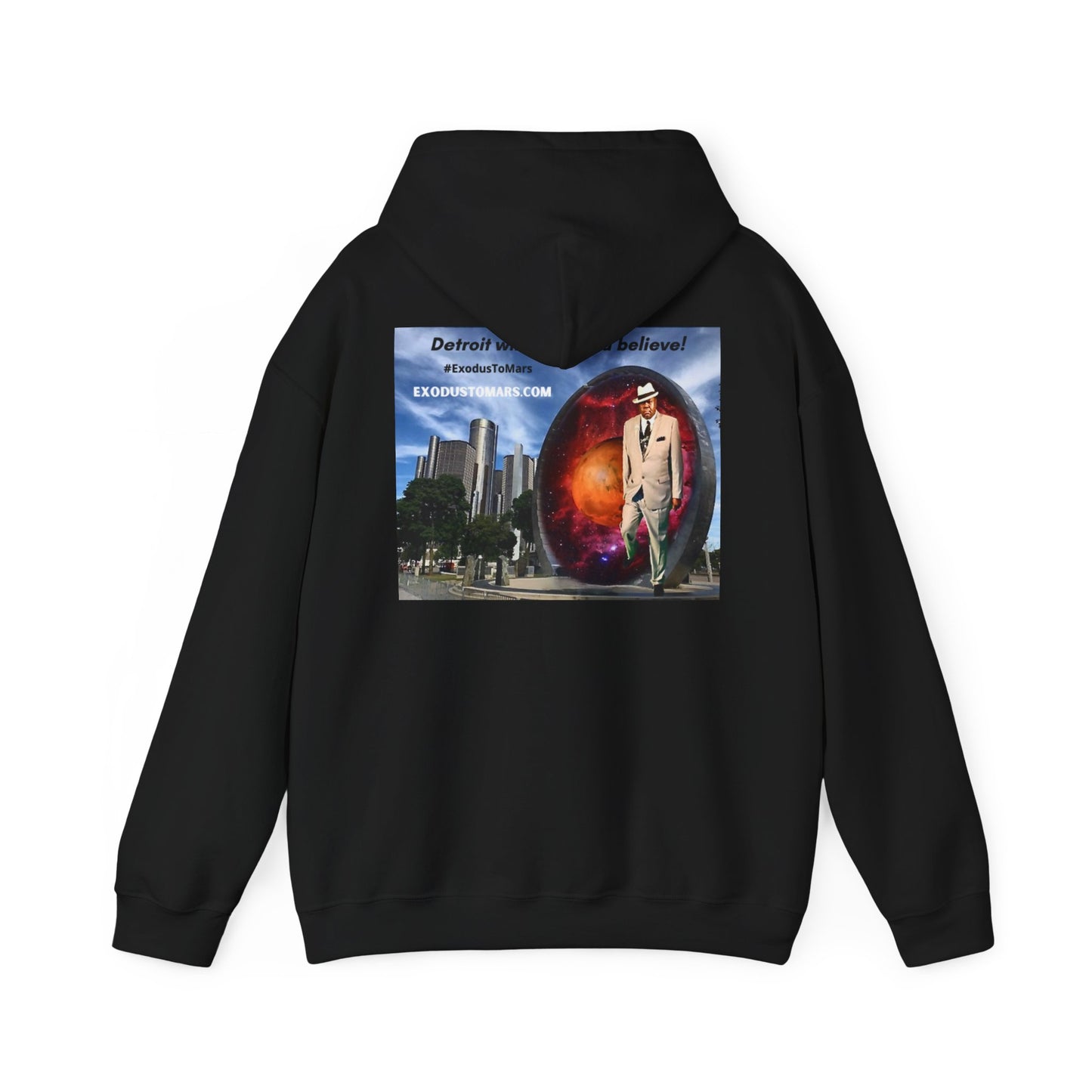 Exodus to Mars Unisex Heavy Blend™ Hooded Sweatshirt