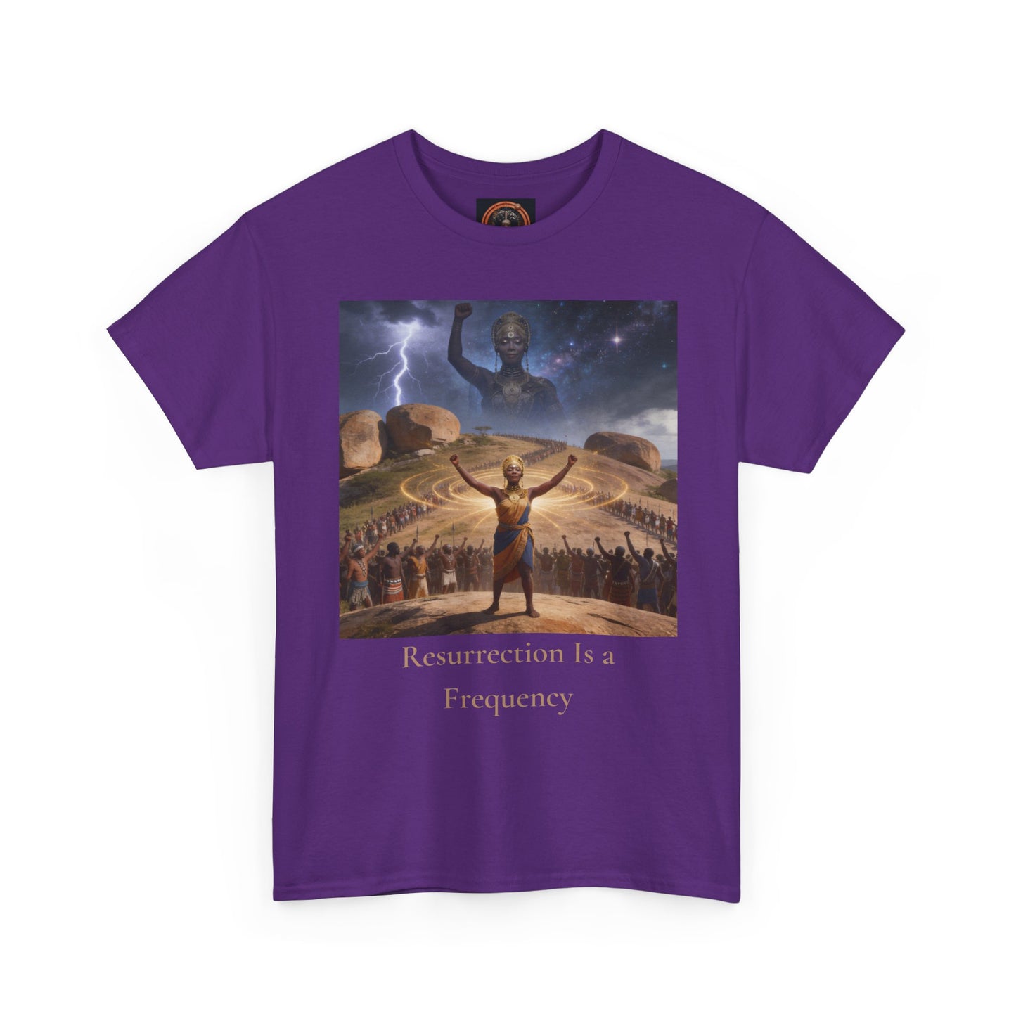 Resurrection Is a Frequency | Nehanda Zimbabwe Protest Tee | Sky Queen Mother