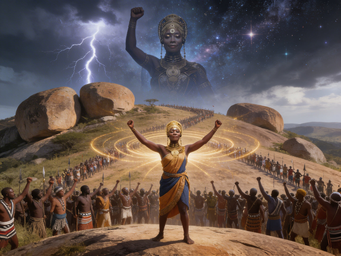 Nehanda Charwe Nyakasikanana NFT | Zimbabwe First Chimurenga | Sky Queen Mother