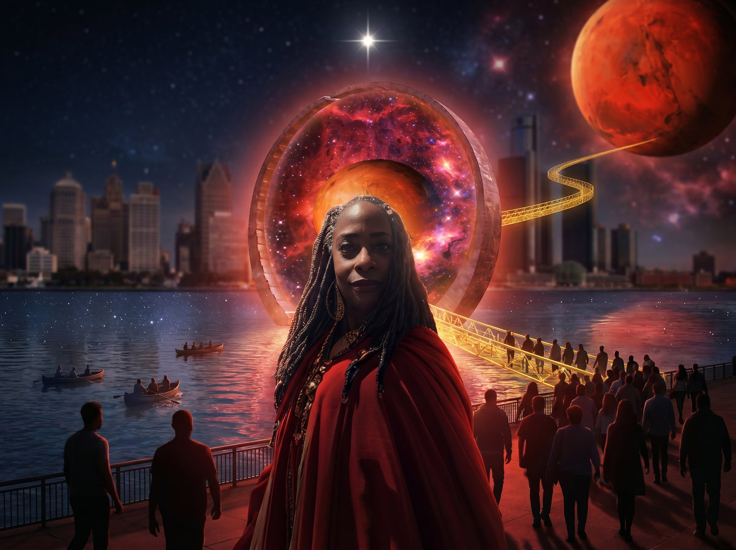 Crossing the Red Sea or Detroit River | Exodus To Mars Episode Zero | Sky Queen Mother
